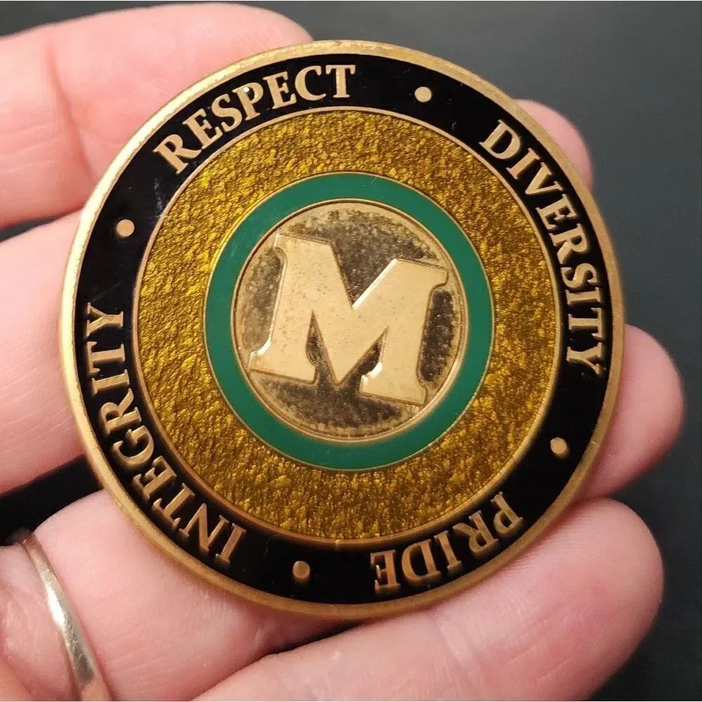 Marshall University CHALLENGE COIN Sports College Collectable